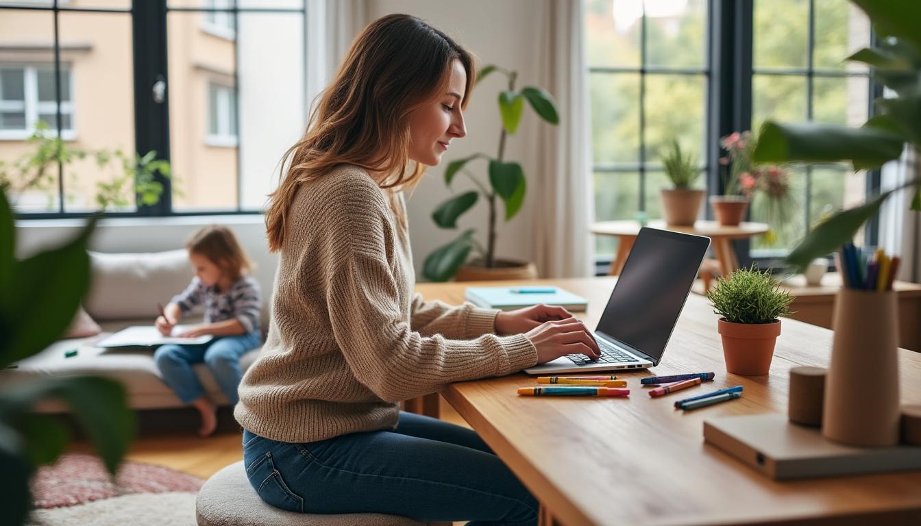 découvrez 10 idées de revenus adaptées aux mamans à la maison pour concilier famille et travail. des solutions simples et efficaces à explorer dès aujourd'hui !