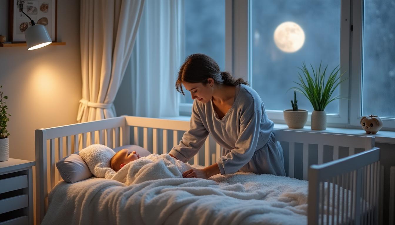 découvrez des conseils pratiques pour aider votre bébé à s'endormir sans être au sein, favorisant un sommeil apaisé et autonome.