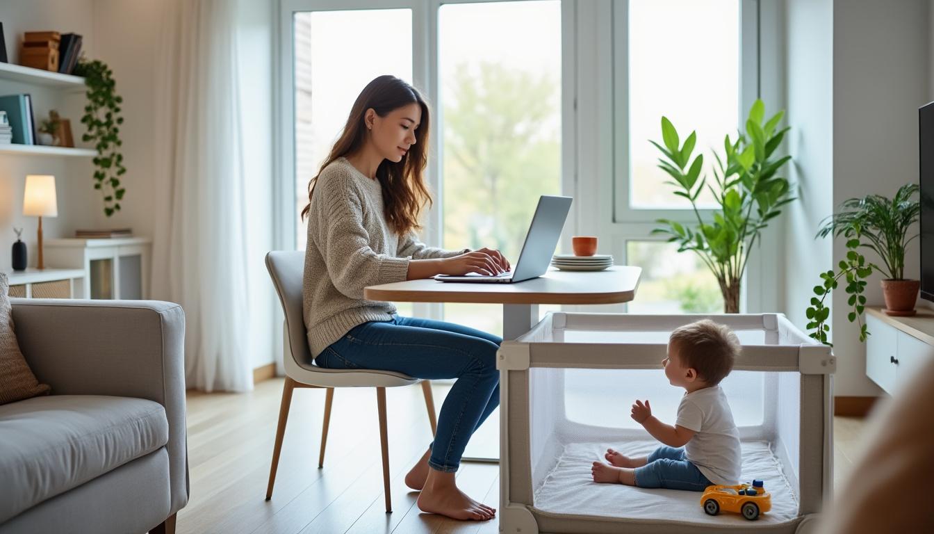 découvrez des conseils pratiques pour concilier vie professionnelle et présence d'un bébé à la maison, en optimisant votre temps et en maintenant un environnement calme et productif.