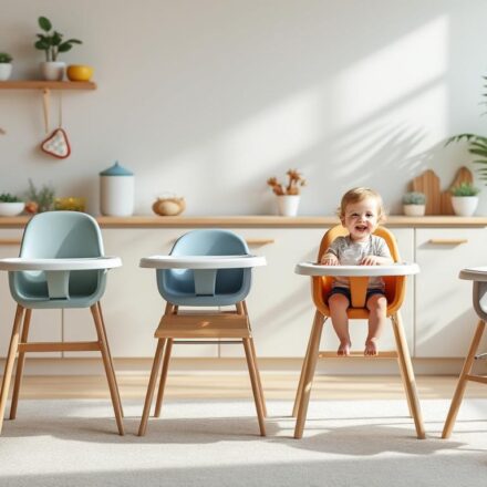 découvrez nos conseils pour choisir la meilleure chaise haute bébé, alliant sécurité, confort et praticité pour accompagner la croissance de votre enfant.