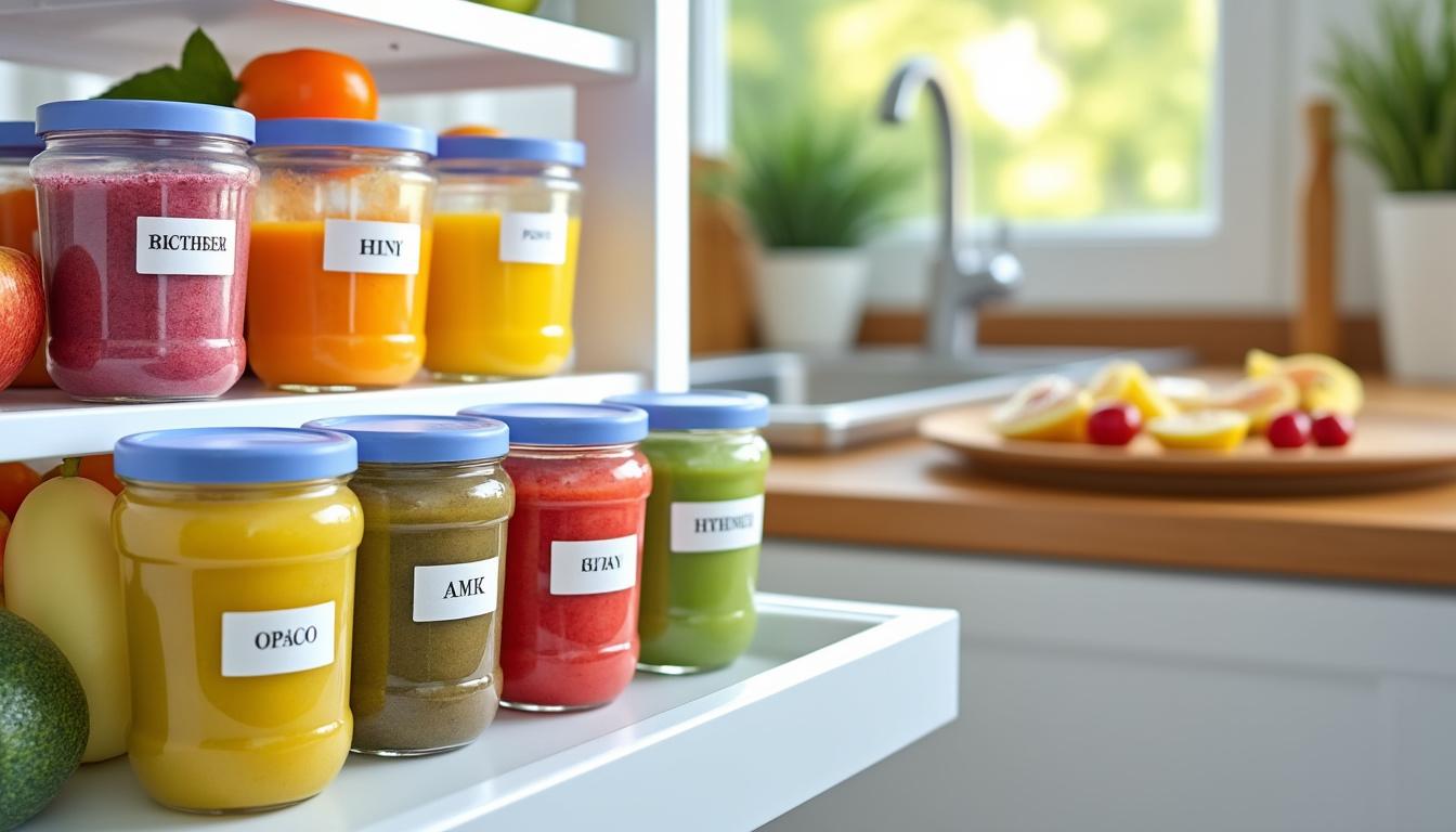 découvrez nos astuces et conseils pratiques pour organiser les repas de bébé toute la semaine, facilitant la préparation et assurant une alimentation équilibrée.