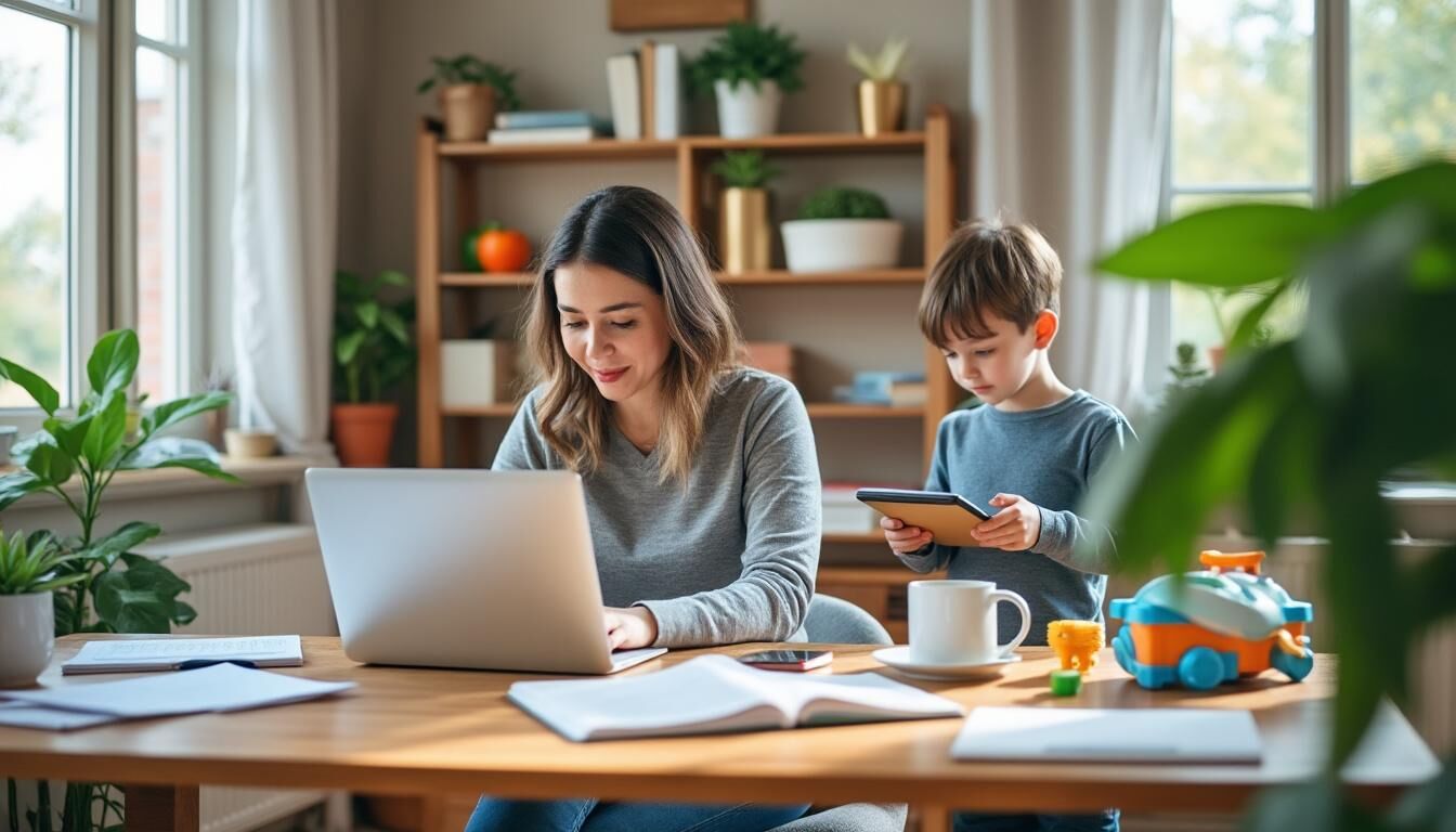Découvrez des conseils pratiques pour concilier travail et vie de parent, optimiser l'organisation, réussir en télétravail et générer des revenus complémentaires.