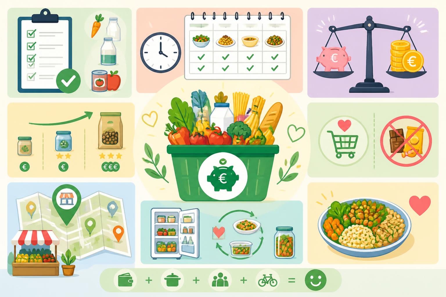 découvrez des astuces simples et efficaces pour réduire votre facture de courses sans sacrifier la qualité ni le plaisir de vos repas.