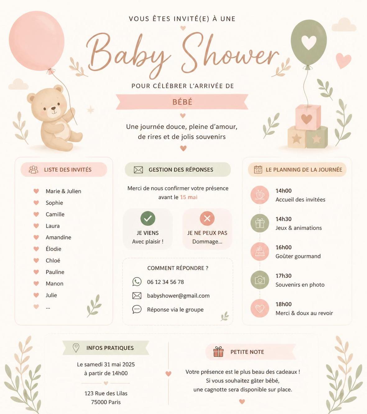 découvrez nos conseils pratiques pour organiser une baby shower réussie tout en maîtrisant votre budget, de la planification à la décoration.
