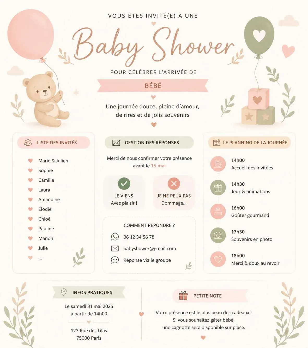 découvrez nos conseils pratiques pour organiser une baby shower réussie tout en maßtrisant votre budget, de la planification à la décoration.