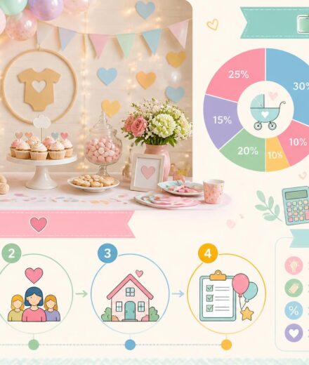 Baby shower : comment l’organiser et maîtriser le budget découvrez nos conseils pratiques pour organiser une baby shower réussie tout en maîtrisant votre budget, de la planification à la décoration et aux animations.