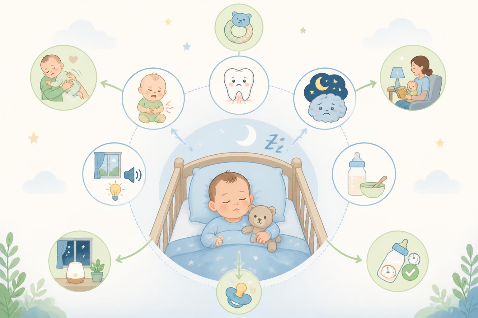 découvrez pourquoi votre bébé de 6 mois ne fait pas encore ses nuits et trouvez des conseils pratiques pour l'aider à mieux dormir.