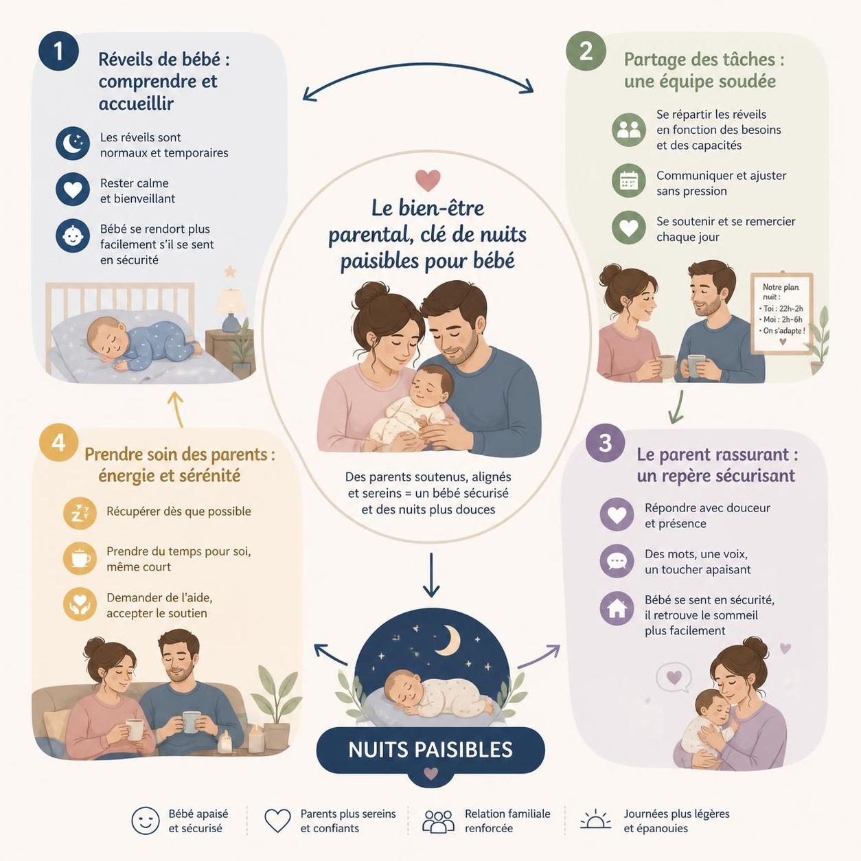 découvrez les causes principales des réveils nocturnes en pleurs chez bébé et les solutions efficaces pour apaiser votre enfant et retrouver des nuits paisibles.