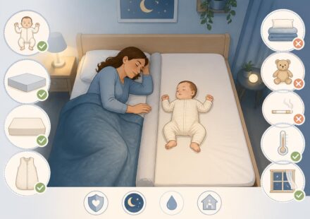 Cododo avec bébé : les règles de sécurité essentielles pour bien le pratiquer découvrez les règles de sécurité essentielles pour pratiquer le cododo avec bébé en toute sérénité et favoriser un sommeil partagé sécurisé.