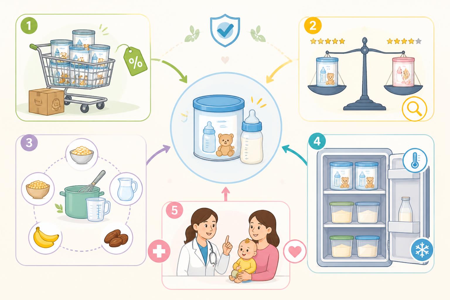 découvrez des astuces simples et efficaces pour économiser sur le lait infantile tout en garantissant une alimentation saine et de qualité pour votre bébé.
