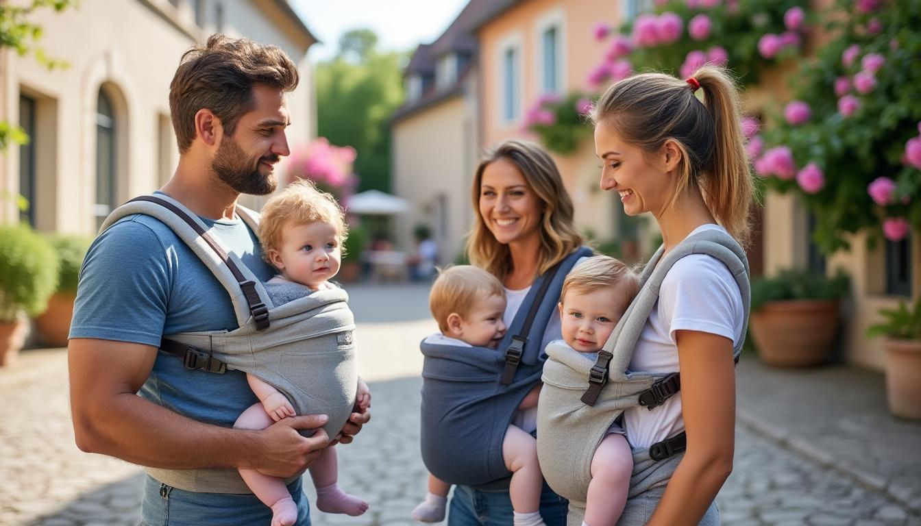 découvrez notre comparatif 2026 des porte-bébés physiologiques pour débutants et choisissez le modèle idéal alliant confort, sécurité et praticité pour votre bébé.