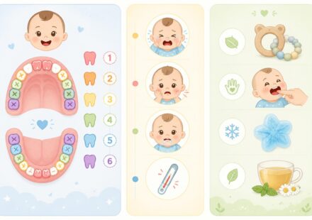 Dents de bébé : ordre d’apparition, signes de poussée et remèdes pour soulager découvrez l'ordre d'apparition des dents de bébé, les signes de poussée dentaire et les remèdes efficaces pour soulager votre enfant pendant cette étape importante.