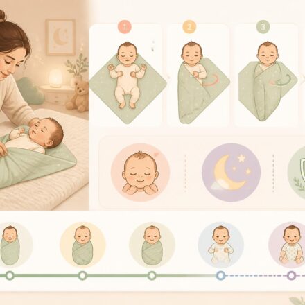 Emmailloter son bébé : la technique pas à pas, bienfaits et jusqu’à quel âge découvrez comment emmailloter votre bébé étape par étape, les bienfaits de cette technique apaisante, et jusqu'à quel âge il est recommandé de l'utiliser pour assurer confort et sécurité.