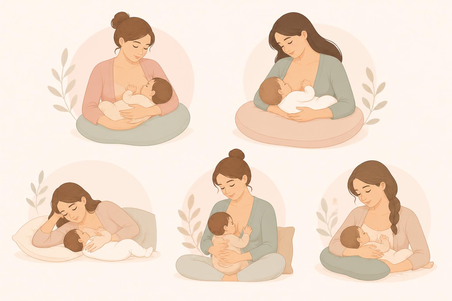 Les meilleures positions d’allaitement pour maman et bébé découvrez les meilleures positions d'allaitement pour assurer confort et bien-être à maman et bébé lors des moments d'alimentation.