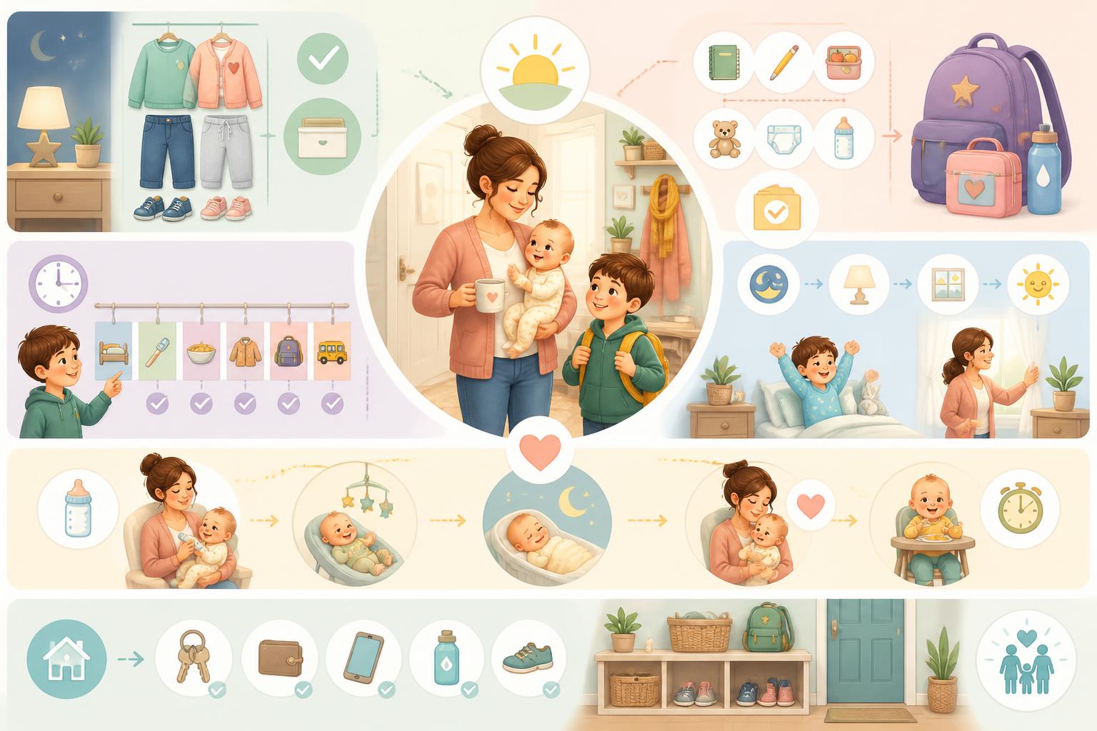 découvrez des astuces pratiques pour organiser vos matins avec l'école et bébé, afin de vivre des débuts de journée sereins et efficaces.