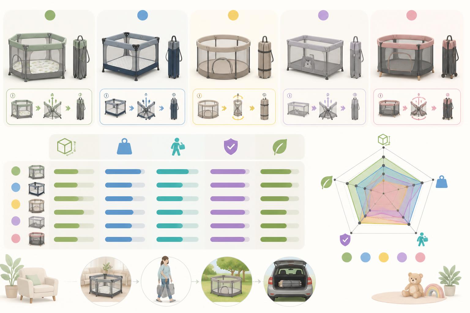 découvrez quel est le meilleur parc bébé pliable pour petit espace en 2026, alliant sécurité, confort et praticité pour votre enfant.