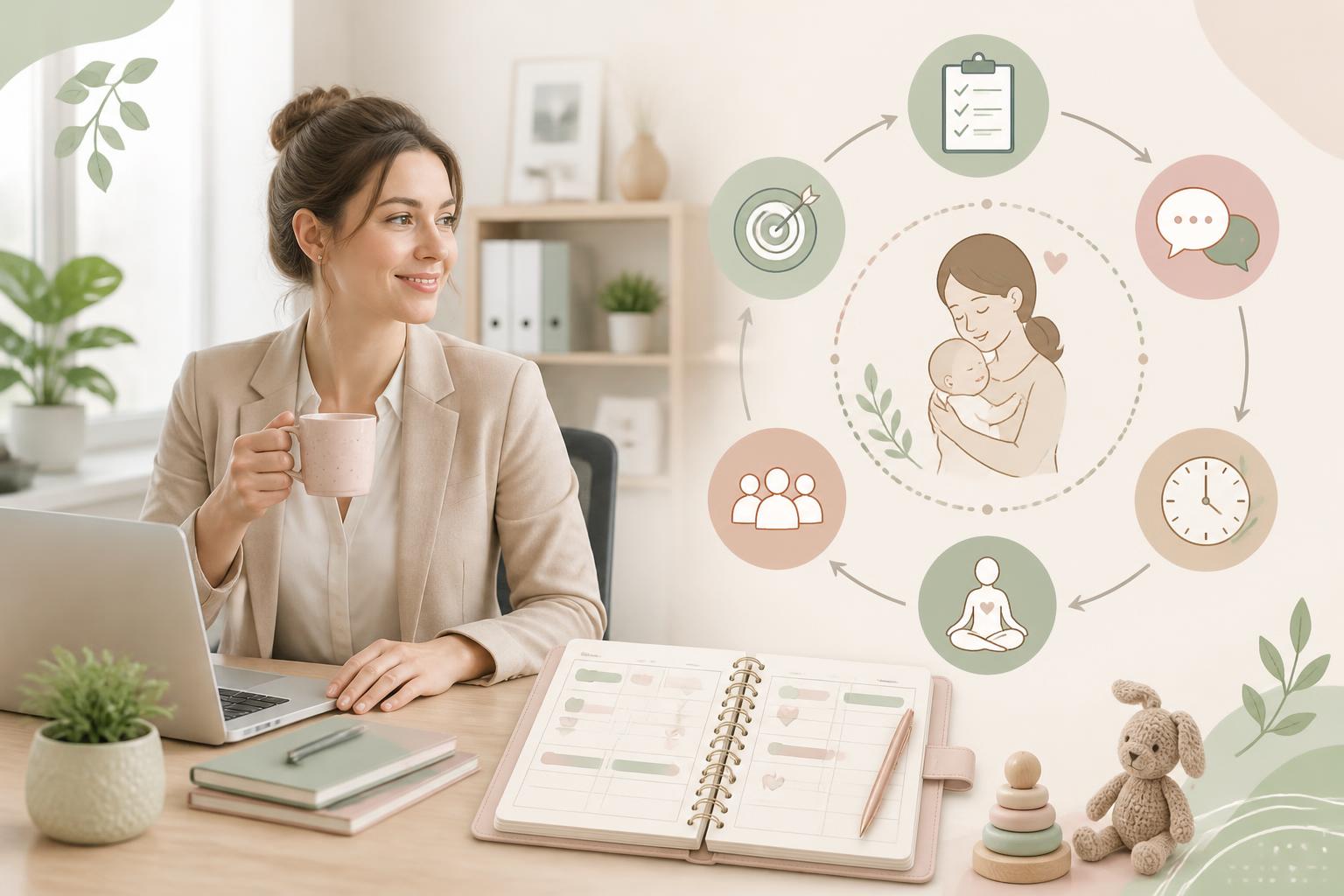 Reprendre le travail après un congé maternité : préparer son retour sereinement découvrez des conseils pratiques pour bien préparer votre retour au travail après un congé maternité et reprendre vos activités en toute sérénité.