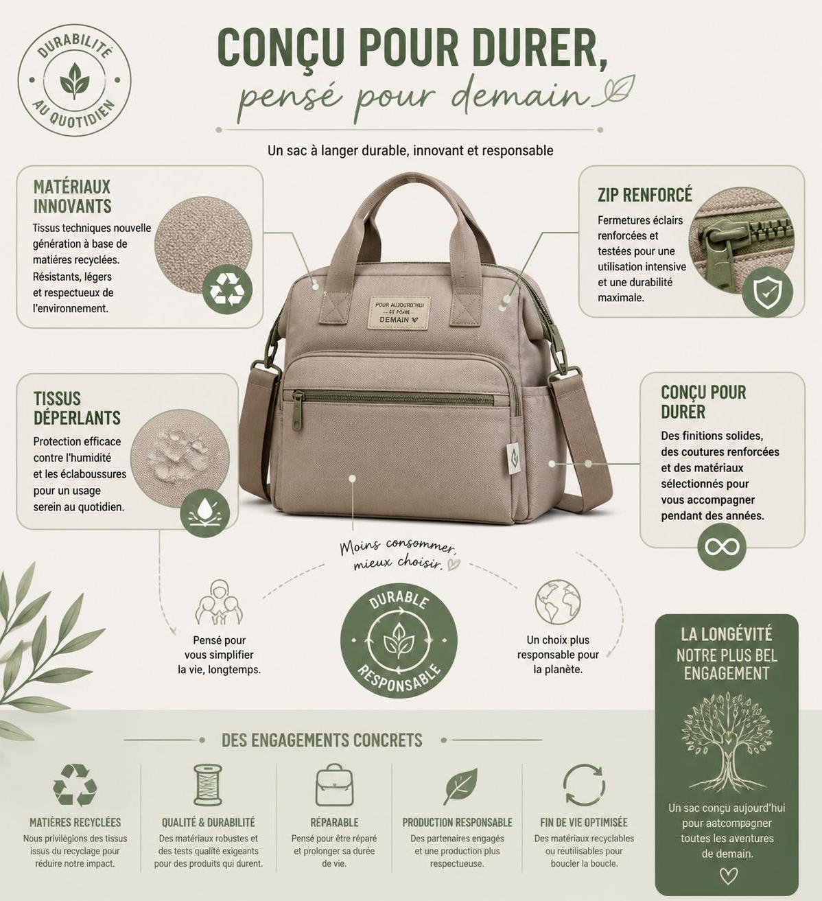 découvrez comment choisir le sac à langer pratique et léger idéal en 2026 pour faciliter vos sorties avec bébé, alliant confort, style et fonctionnalité.