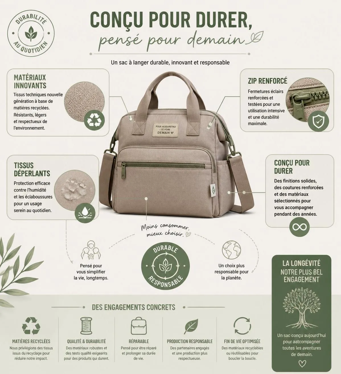 découvrez comment choisir le sac à langer pratique et léger idéal en 2026 pour faciliter vos sorties avec bébé, alliant confort, style et fonctionnalité.