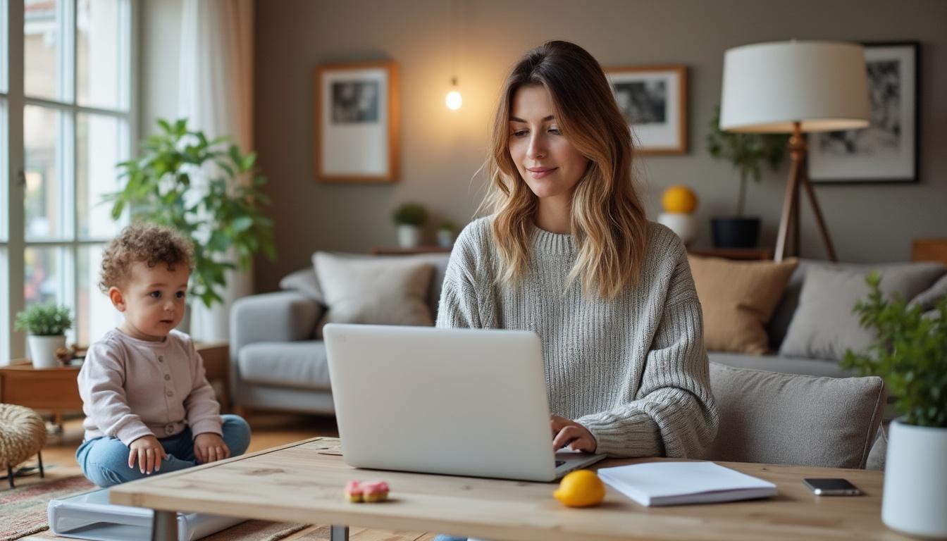 découvrez comment trouver un métier en ligne sans diplôme lorsque vous êtes parent, avec des conseils pratiques pour concilier travail à domicile et vie de famille.