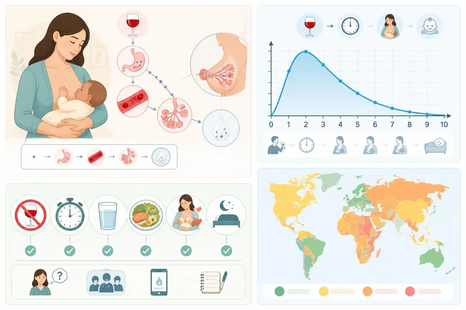 découvrez ce que révèle la science sur la consommation d'alcool pendant l'allaitement et apprenez les meilleures pratiques pour protéger votre bébé tout en répondant à vos besoins.