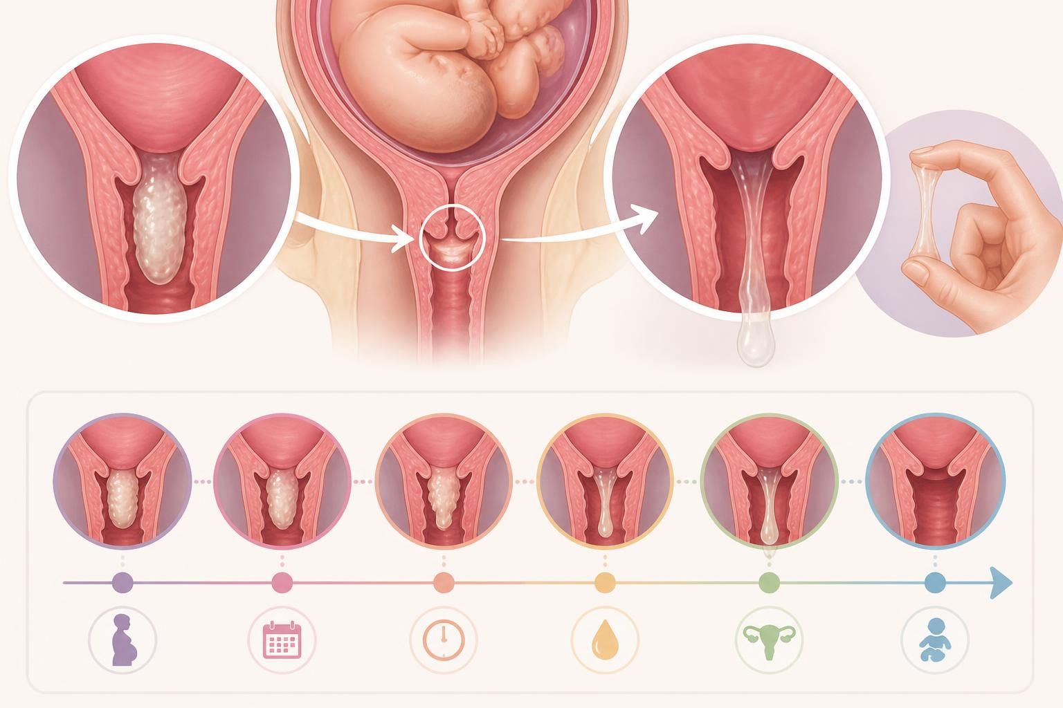 Bouchon muqueux : à quoi ça ressemble, quand ça part et ce que ça signifie vraiment découvrez à quoi ressemble le bouchon muqueux, quand il se détache pendant la grossesse et ce que ce phénomène signifie réellement pour vous et votre bébé.
