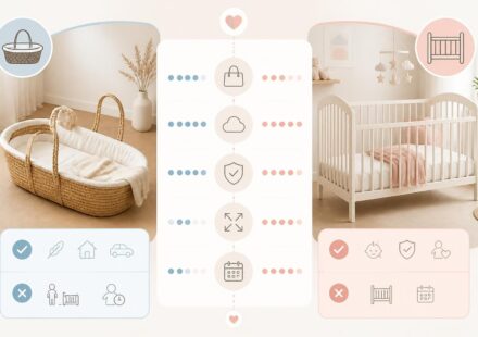 découvrez les avantages du couffin et du berceau pour les premières semaines de bébé afin de faire le meilleur choix pour son confort et sa sécurité.