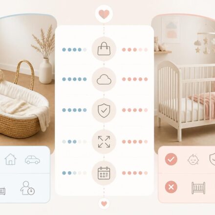 découvrez les avantages du couffin et du berceau pour les premières semaines de bébé afin de faire le meilleur choix pour son confort et sa sécurité.