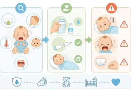 découvrez les signes de la gastroentérite chez bébé, les gestes à adopter pour le soulager et les situations où il est important de consulter un médecin.