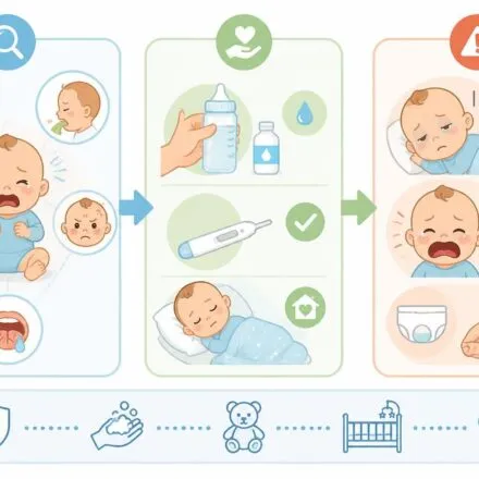 découvrez les signes de la gastroentérite chez bébé, les gestes à adopter pour le soulager et les situations où il est important de consulter un médecin.