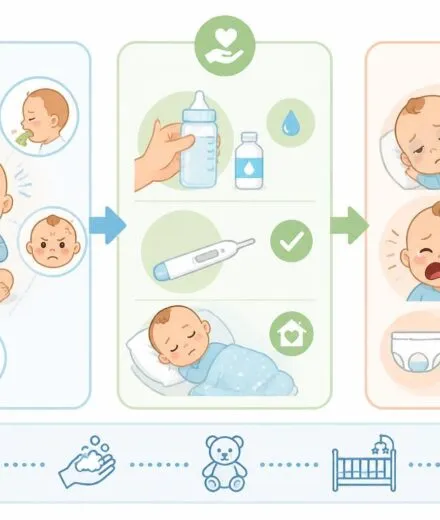 découvrez les signes de la gastroentérite chez bébé, les gestes à adopter pour le soulager et les situations où il est important de consulter un médecin.