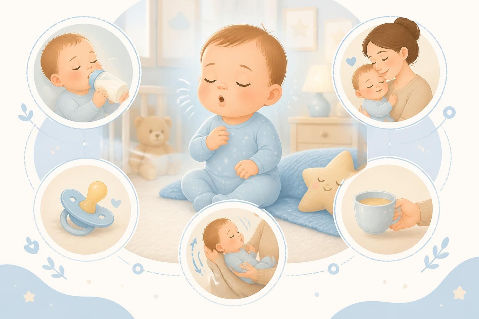 découvrez pourquoi le hoquet survient chez les bébés et apprenez 5 astuces douces et efficaces pour le calmer rapidement et en toute sécurité.