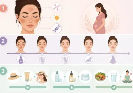 découvrez pourquoi le masque de grossesse apparaît, sa durée typique et les méthodes efficaces pour l'atténuer afin de préserver votre peau pendant la grossesse.