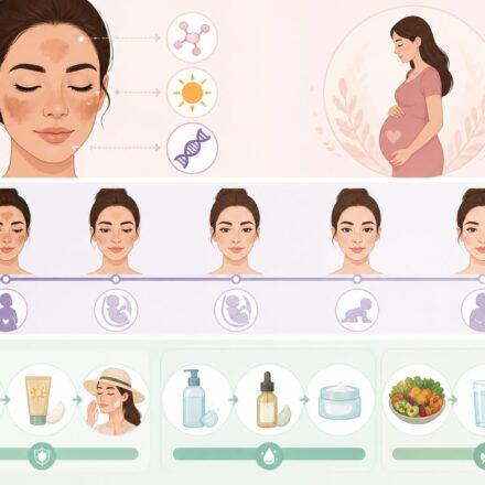Masque de grossesse : pourquoi ça arrive, combien de temps ça dure et comment l’atténuer découvrez pourquoi le masque de grossesse apparaît, sa durée typique et les méthodes efficaces pour l'atténuer afin de préserver votre peau pendant la grossesse.