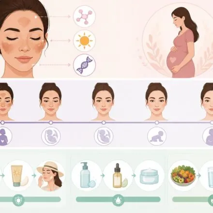 découvrez pourquoi le masque de grossesse apparaît, sa durée typique et les méthodes efficaces pour l'atténuer afin de préserver votre peau pendant la grossesse.