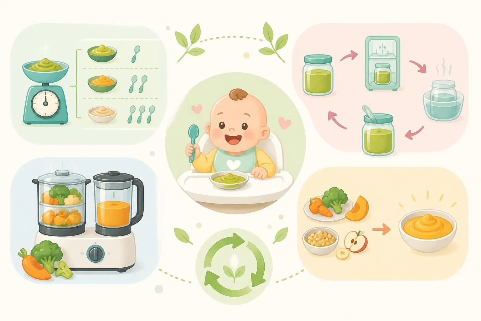 Nourrir bébé maison sans gâcher : nos astuces anti-gaspi pour les purées découvrez nos astuces anti-gaspi pour préparer des purées maison savoureuses et nourrissantes pour bébé, tout en évitant le gaspillage alimentaire.