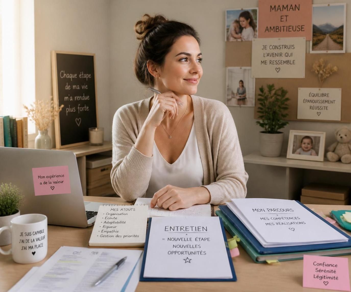 découvrez des conseils pratiques pour bien préparer votre entretien d'embauche après une longue pause maternité et reprendre confiance en vous.