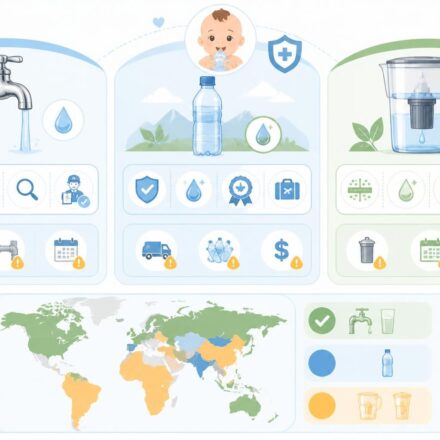 Quelle eau donner à bébé : robinet, bouteille ou filtrée — ce que recommandent les pédiatres découvrez les conseils des pédiatres pour choisir l'eau idéale à donner à votre bébé : eau du robinet, en bouteille ou filtrée, pour garantir sa santé et son bien-être.