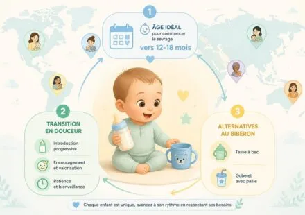 découvrez à quel âge commencer le sevrage du biberon et adoptez des méthodes douces pour accompagner votre enfant dans cette transition essentielle.