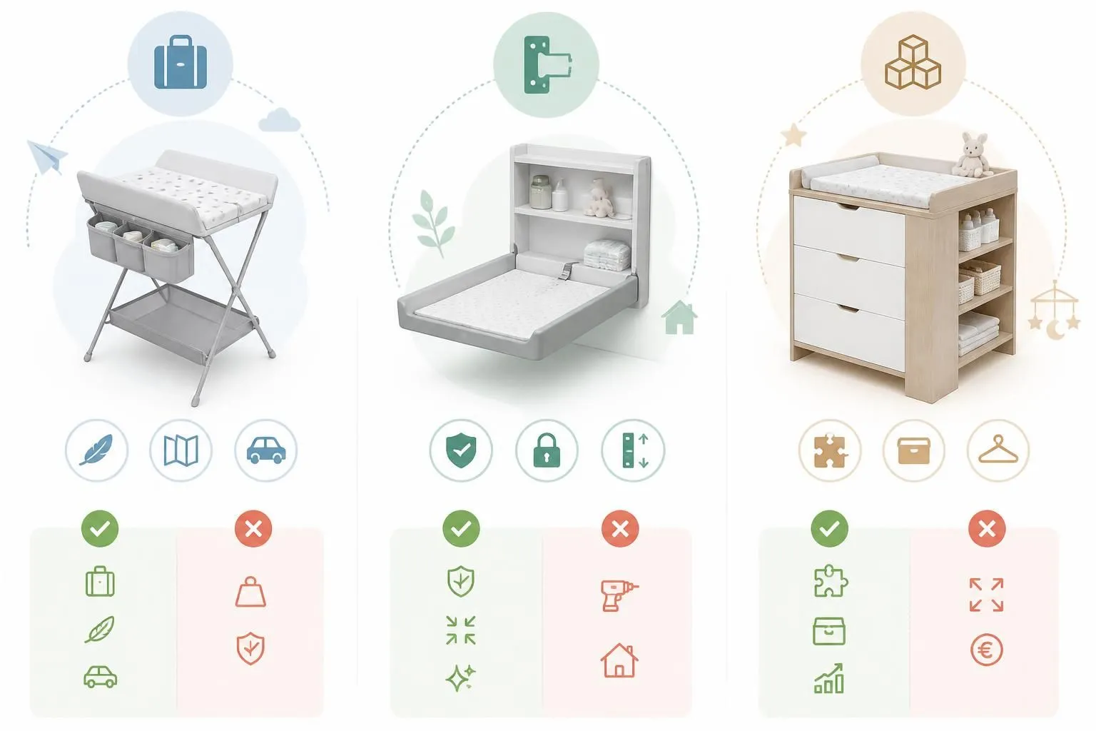 Table à langer : portable, fixe ou combinée — le guide pour choisir découvrez notre guide complet pour choisir la table à langer idéale : portable, fixe ou combinée, trouvez la solution pratique et adaptée à vos besoins.