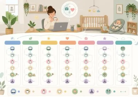 découvrez comment organiser votre semaine pour travailler efficacement en freelance depuis chez vous tout en prenant soin de votre nourrisson. conseils pratiques et astuces pour concilier vie professionnelle et maternité.