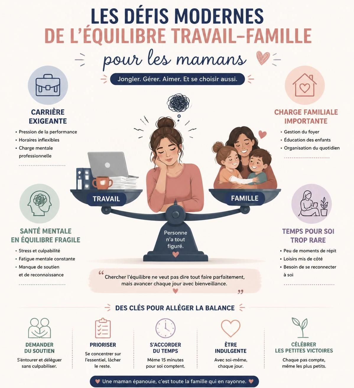 découvrez les astuces et stratégies des mamans qui réussissent à concilier harmonieusement vie professionnelle et vie familiale pour un équilibre durable.