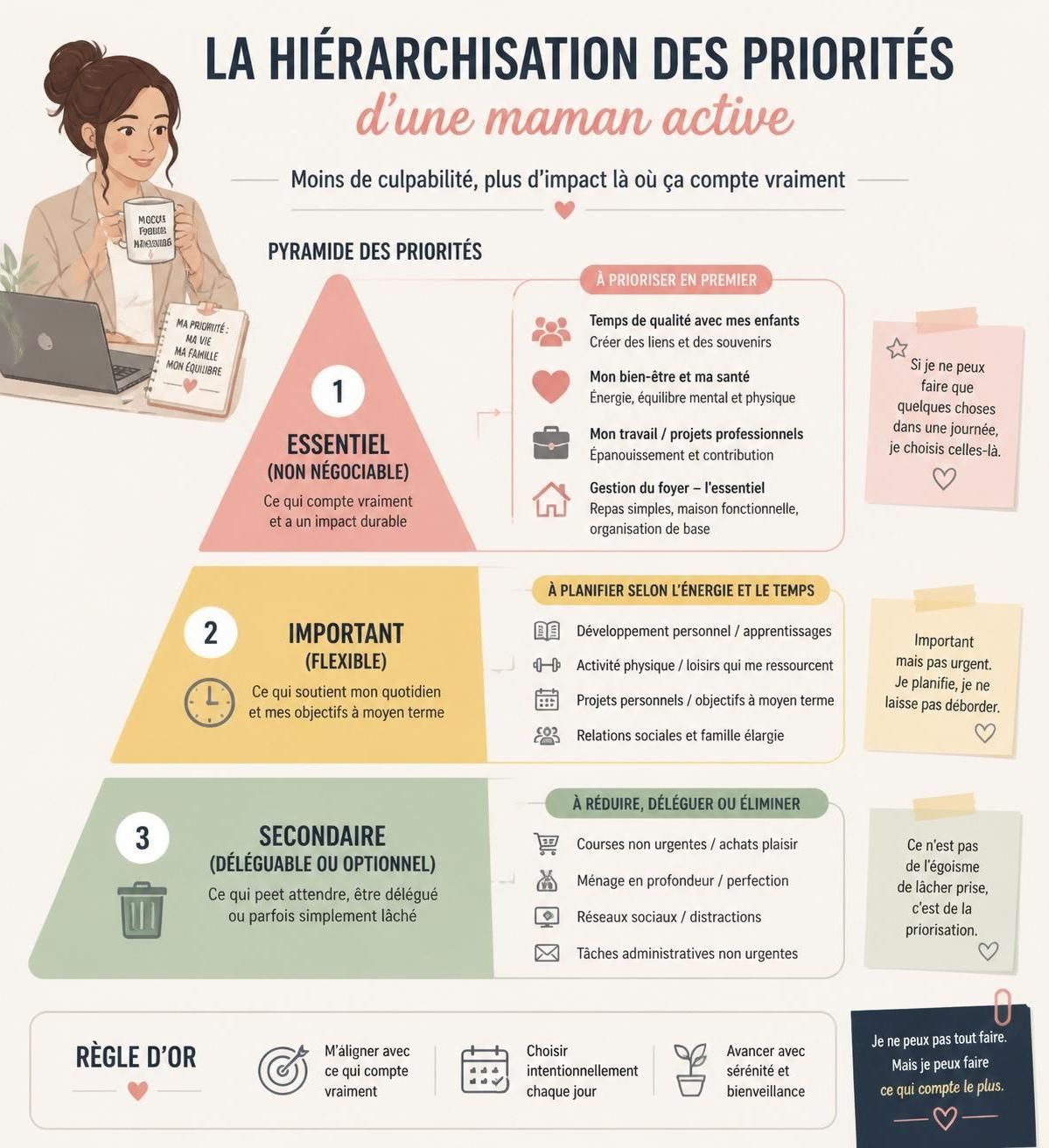 découvrez les astuces et habitudes des mamans qui réussissent à trouver un équilibre entre vie professionnelle et vie familiale, pour mieux gérer leur temps et profiter pleinement de chaque moment.