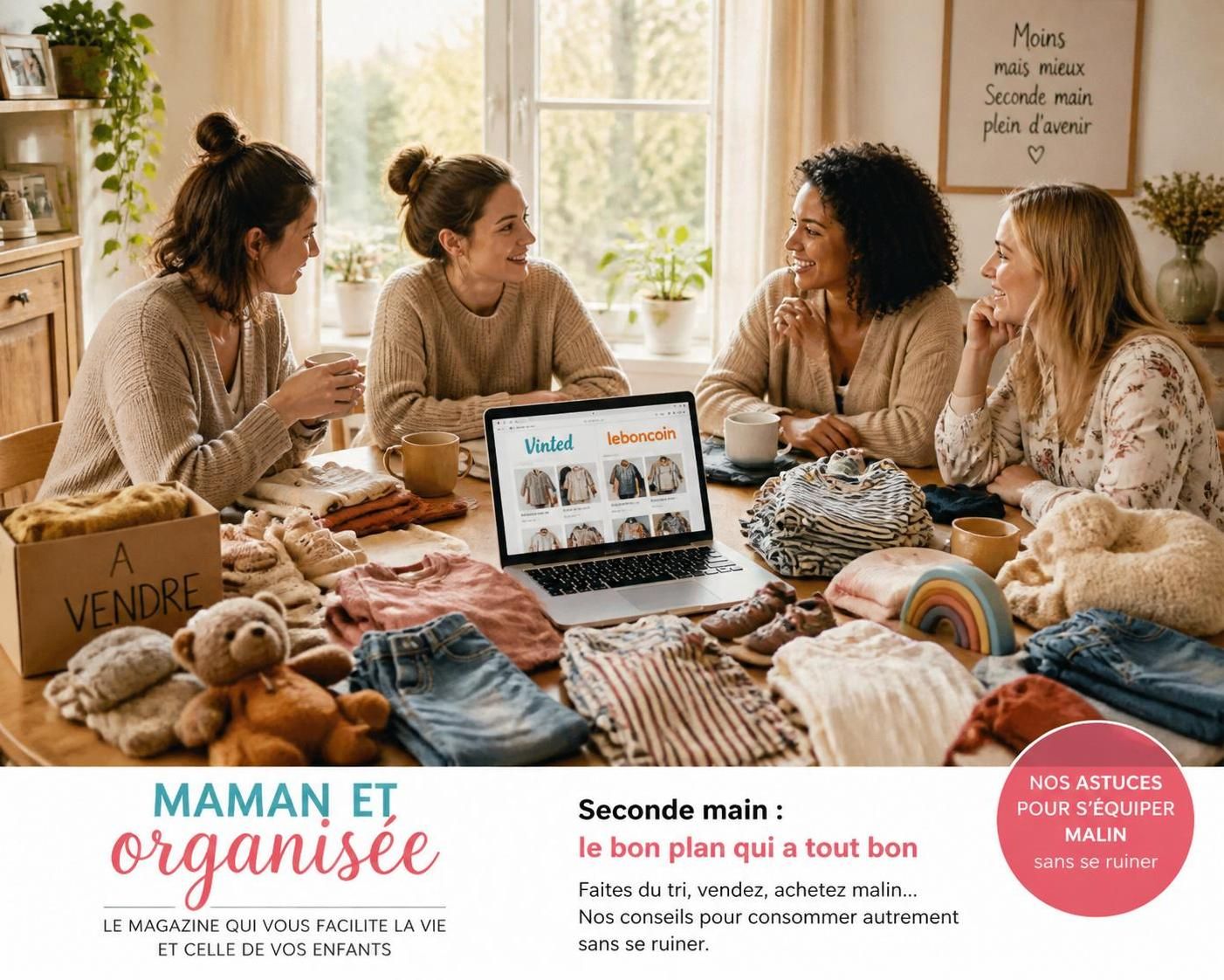 découvrez comment vendre sur vinted, leboncoin ou etsy pour arrondir vos fins de mois et compléter vos revenus de maman facilement et efficacement.