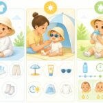 La PAJE mode de garde (CMG) : comment financer la crèche, nourrice ou garde partagée selon ses revenus découvrez nos conseils pour habiller votre bébé en été, le protéger efficacement du soleil et prévenir la déshydratation afin d'assurer son confort et sa sécurité pendant les journées chaudes.