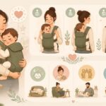découvrez pourquoi votre bébé veut être porté en permanence, ce qui est tout à fait normal, et apprenez des astuces pour mieux vous organiser au quotidien.