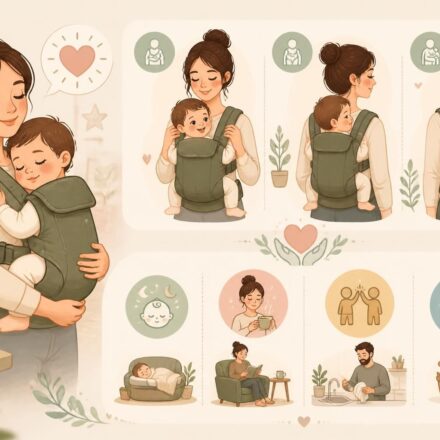 découvrez pourquoi votre bébé veut être porté en permanence, ce qui est tout à fait normal, et apprenez des astuces pour mieux vous organiser au quotidien.