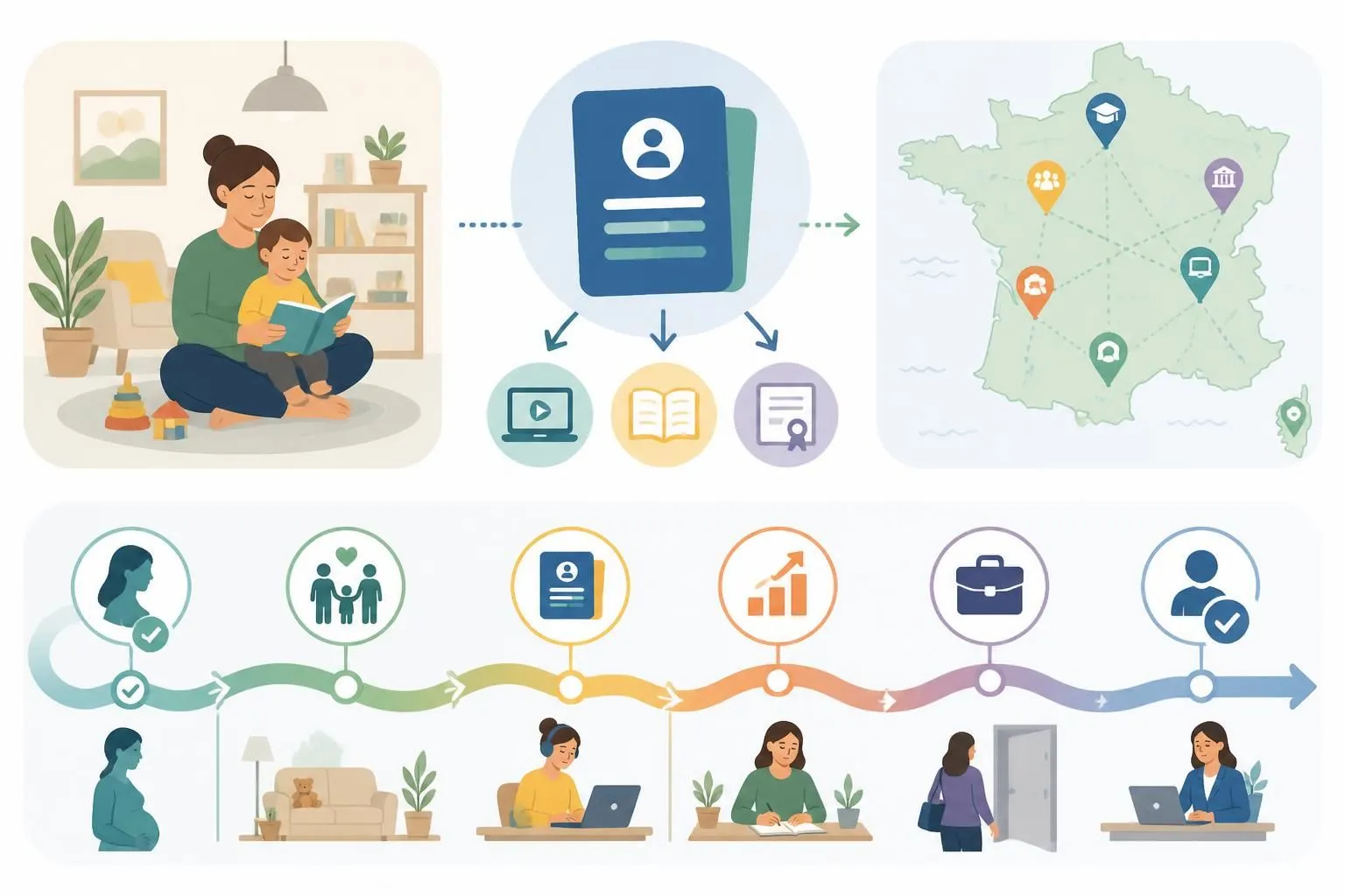CPF et congé parental : comment utiliser ses droits pour se former et préparer son retour découvrez comment utiliser vos droits cpf et congé parental pour vous former efficacement et préparer votre retour à l'emploi en toute sérénité.