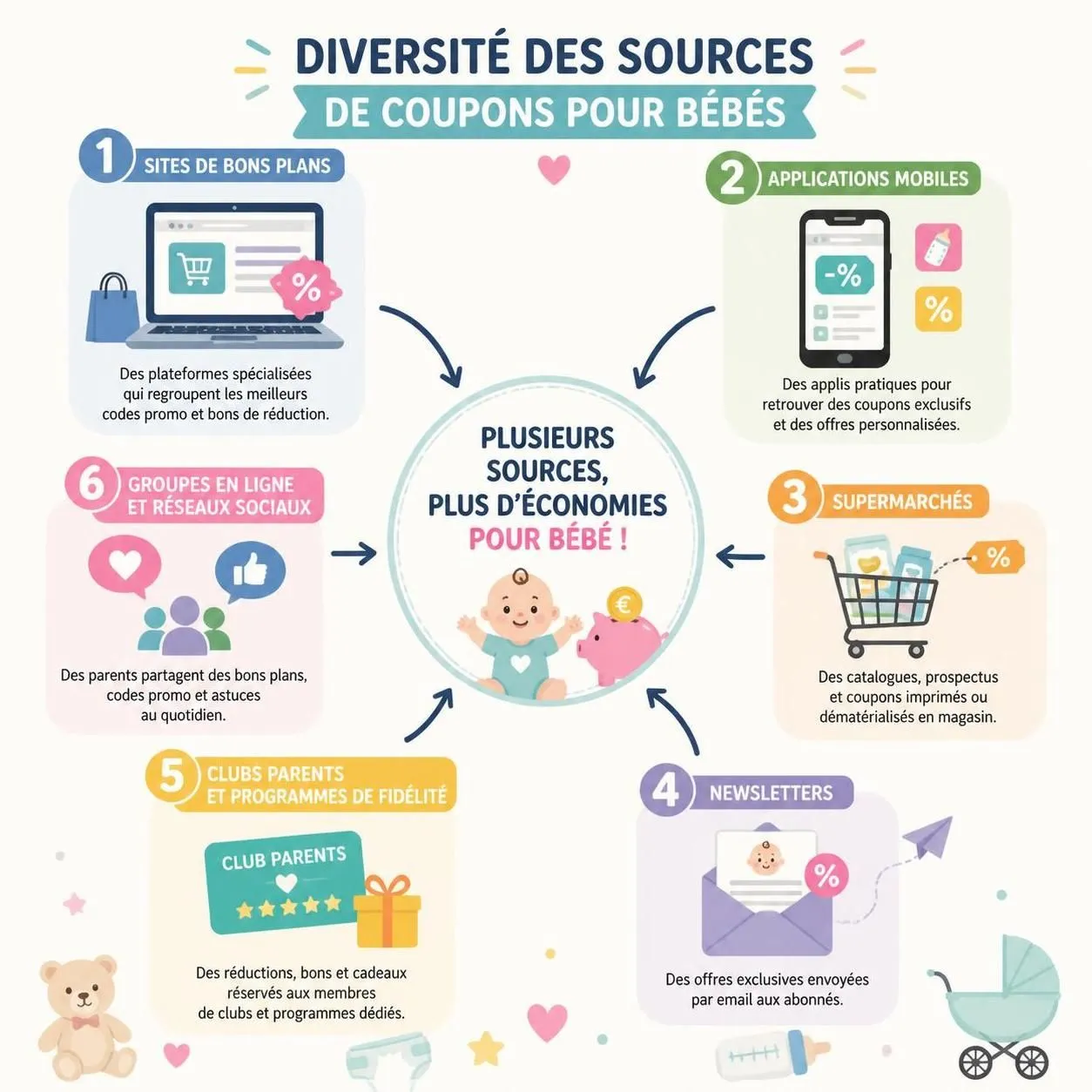 découvrez où trouver les meilleurs coupons et codes promos pour bébé et apprenez comment les utiliser pour économiser sur vos achats essentiels.