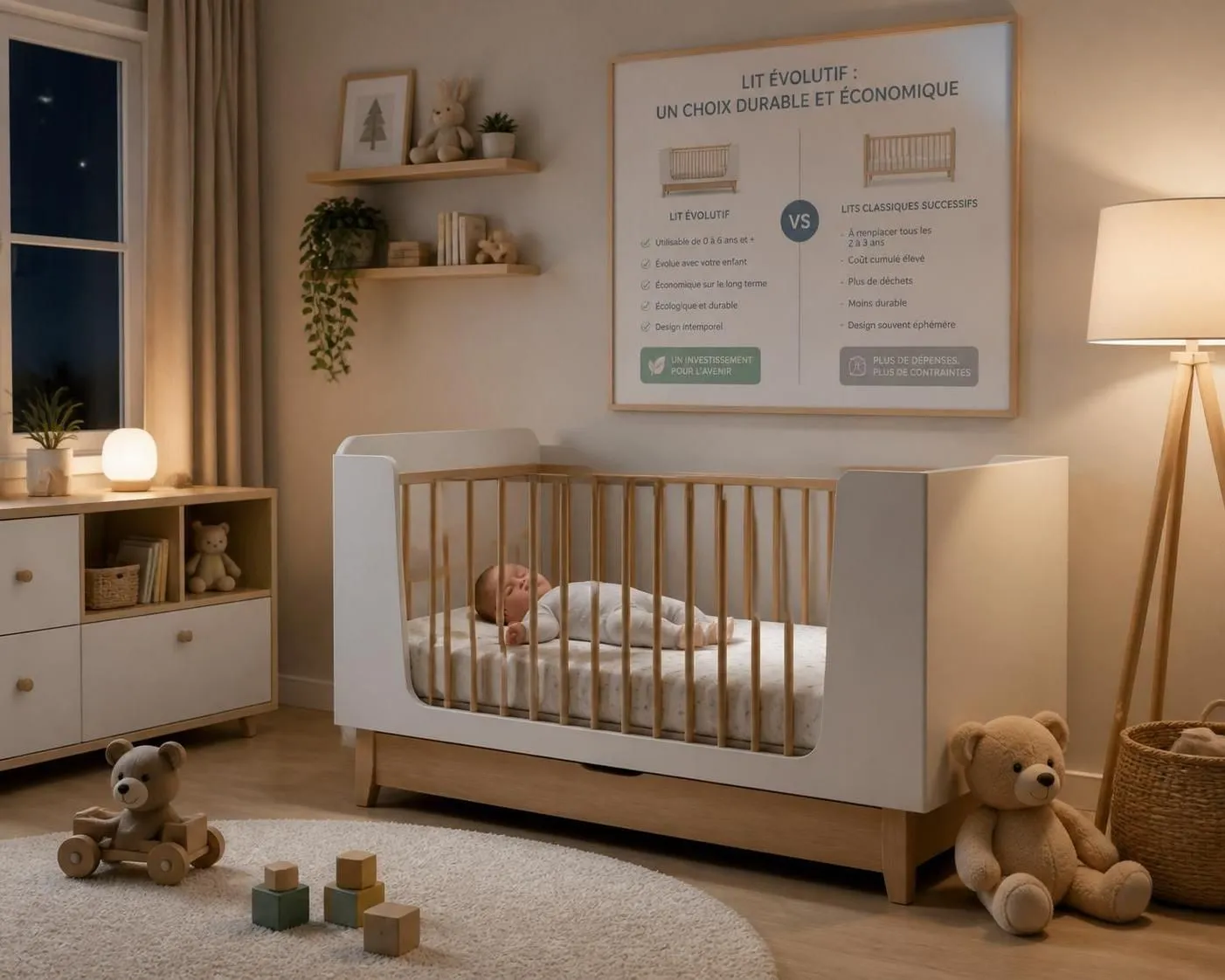 découvrez les avantages et inconvénients du lit bébé évolutif, ainsi que une sélection des meilleurs modèles 2026 pour accompagner la croissance de votre enfant en toute sécurité.